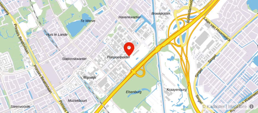 Locatie van Zichtadviseurs Rijswijk
