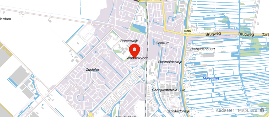 Locatie van De Graaf & Partner/Tussenpersoon.nl