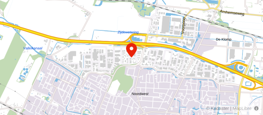 Locatie van DK Accountants & Adviseurs