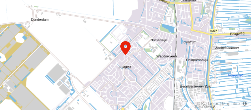 Locatie van Nieuw Huis Advies