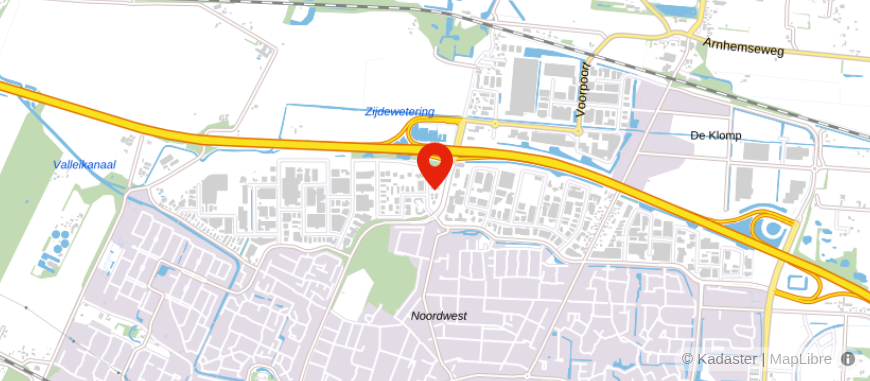 Locatie van Credion Veenendaal