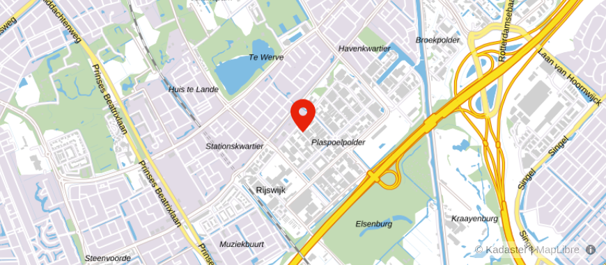 Locatie van Welhaghe Financieel Advies