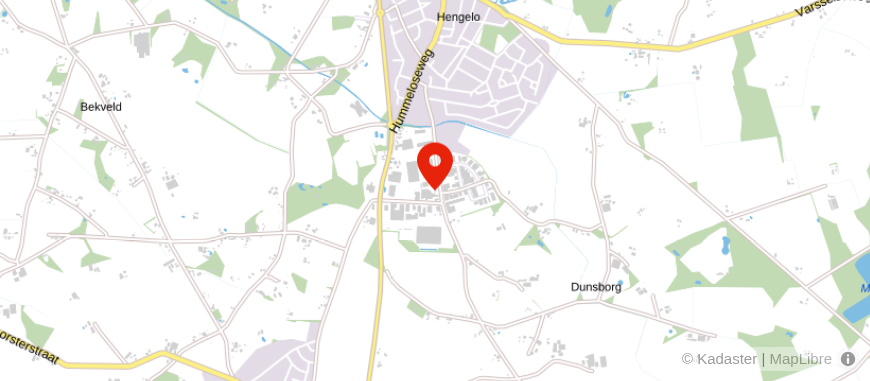 Locatie van Hypotheekadvies Bronckhorst