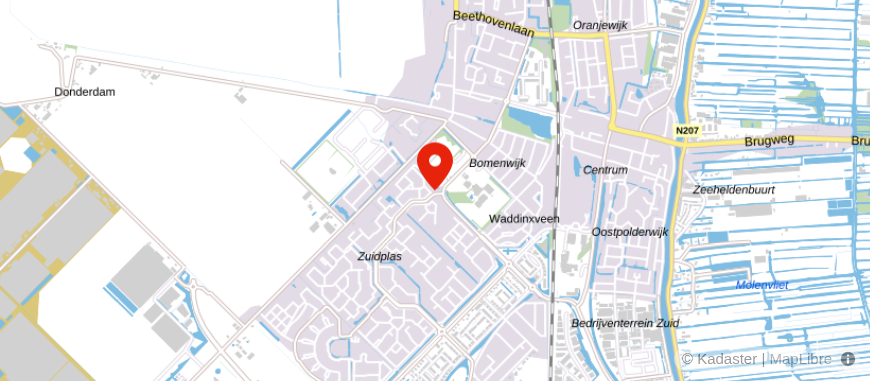 Locatie van Van Eijk & Partners