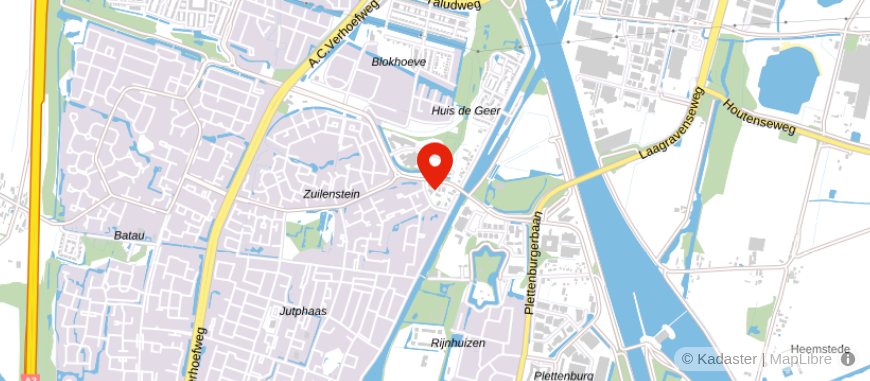 Locatie van De Bruijn Adviseurs