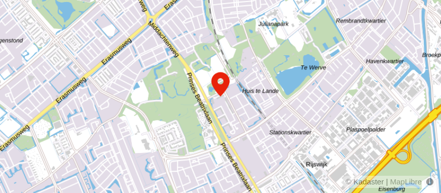 Locatie van Schouten Administratie & Belastingen B.V.