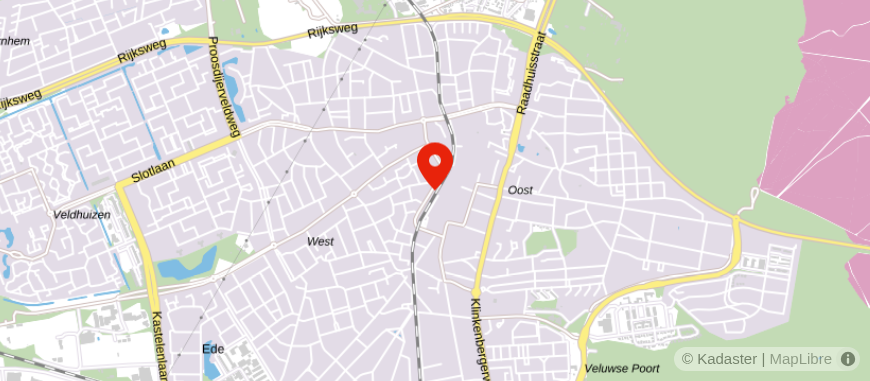 Locatie van De Hypotheker Ede