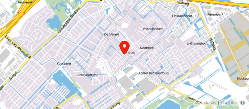 Locatie van Caminada Notarissen