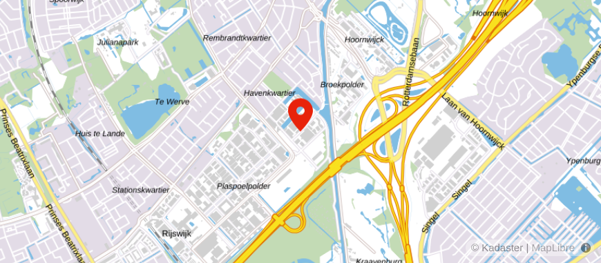 Locatie van VDK assurantiën B.V.