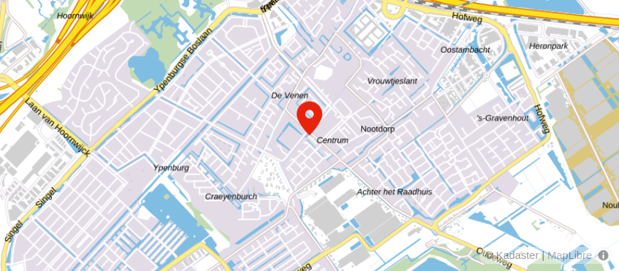 Locatie van Veldsink – Melman