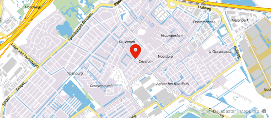 Locatie van Rotteveel & Fokkema uitvaartzorg