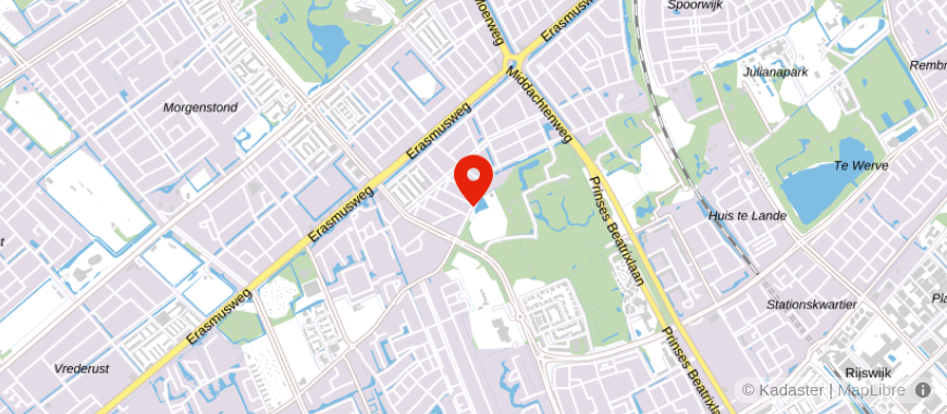 Locatie van MLA Financiële Diensten