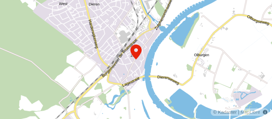 Locatie van De Huizenbemiddelaar Arnhem