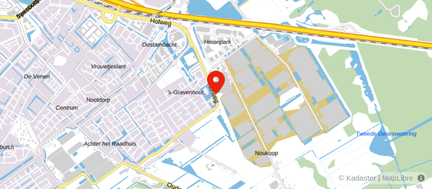 Locatie van Mooijman Accountants en Belastingadviseurs