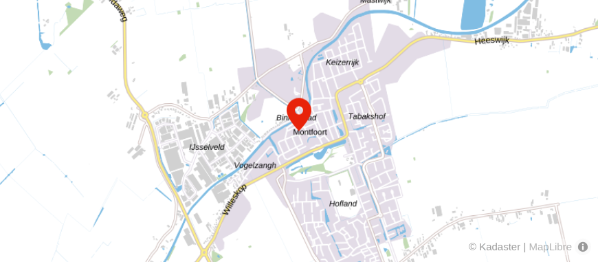 Locatie van Finn Adviseurs BV