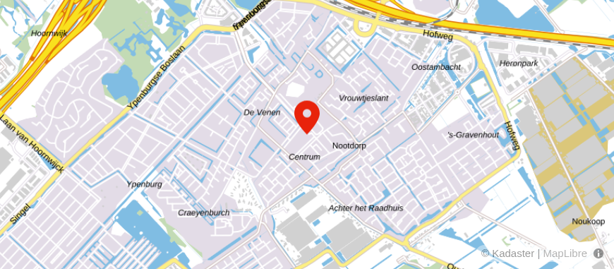 Locatie van Ruseler & Van Herk Makelaars