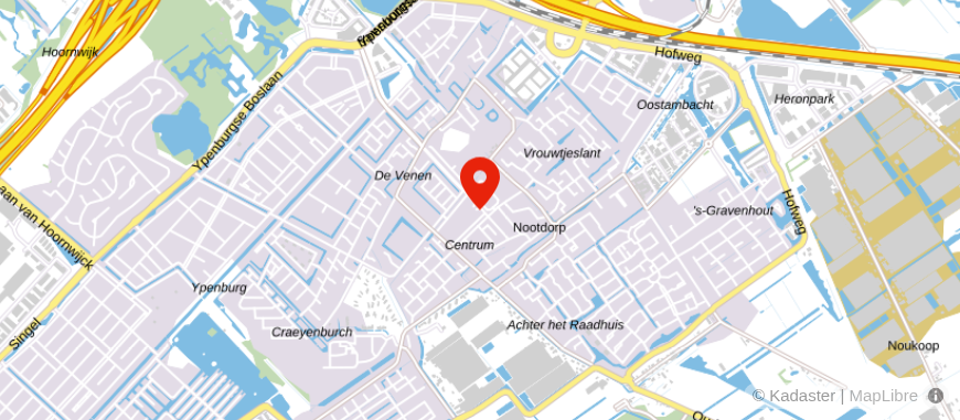 Locatie van Haaglanden Hypotheek
