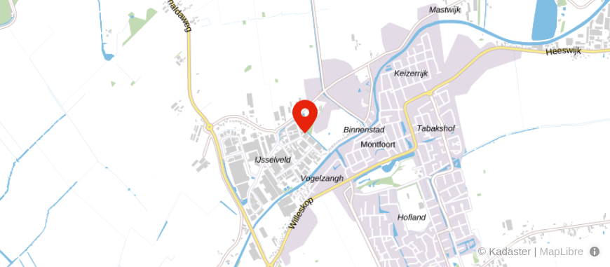 Locatie van Assurantiekantoor Hellema