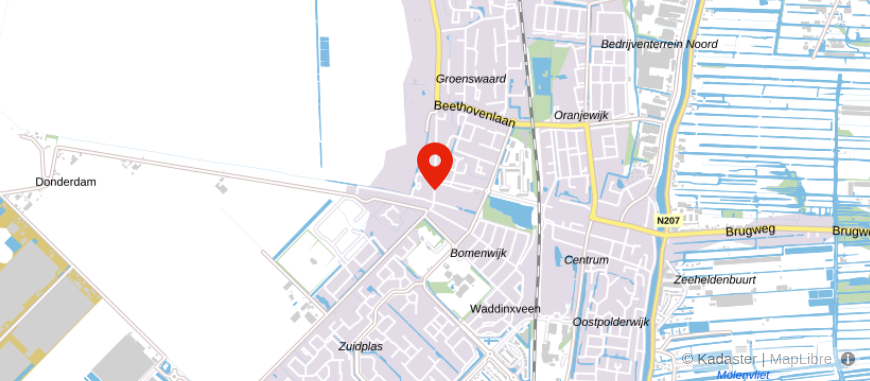 Locatie van Verdiensten administratie & belastingadvies