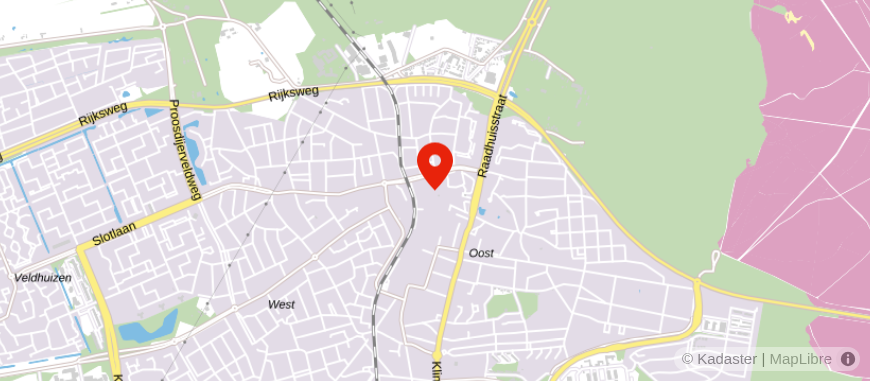 Locatie van ASN Bank Ede