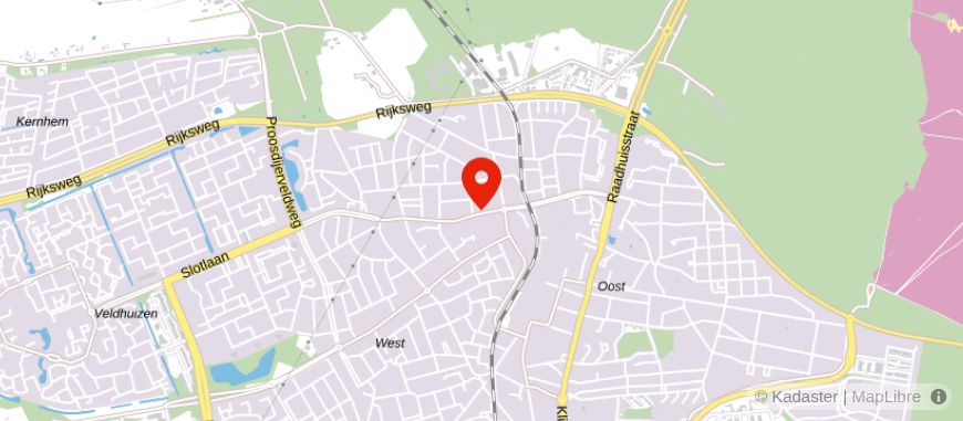 Locatie van Prima Wonen