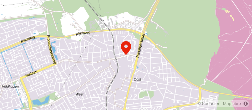 Locatie van Univé Dichtbij Ede