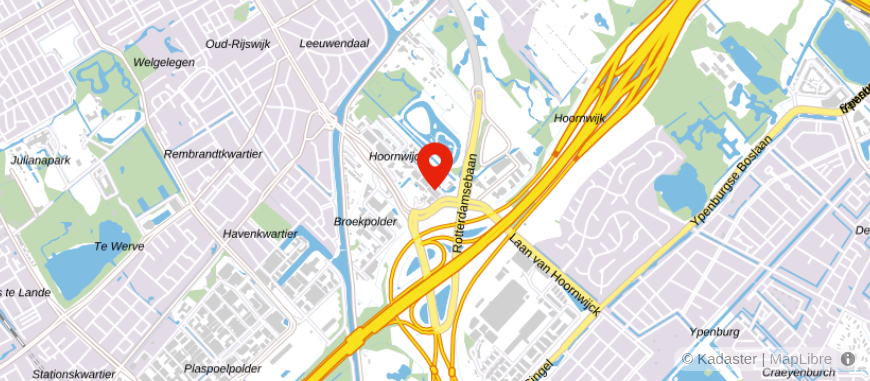 Locatie van BDO Haaglanden