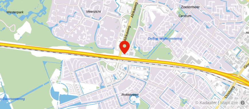 Locatie van DaMo Hypotheken
