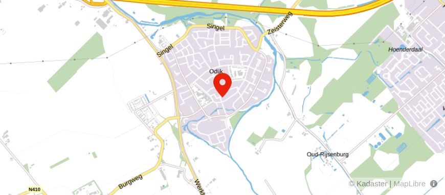 Locatie van Breeschoten & Vernooij
