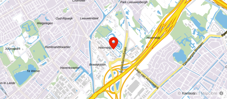 Locatie van Hartevelt Assurantiën B.V.