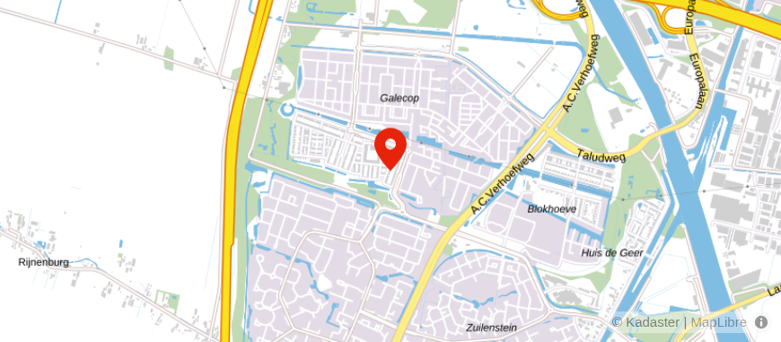 Locatie van Bij Jeroen Persoonlijk Financieel Advies