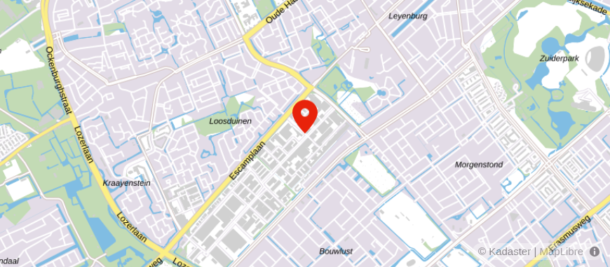 Locatie van Erfzaken Den Haag