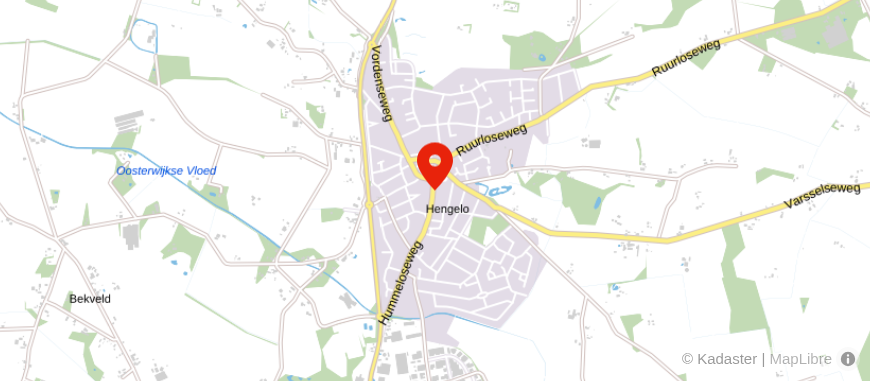 Locatie van Memelink & Bergervoet