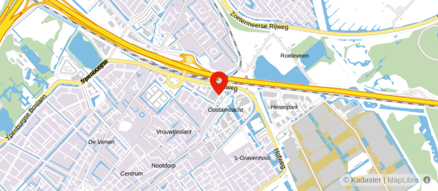 Locatie van Kooij Makelaardij