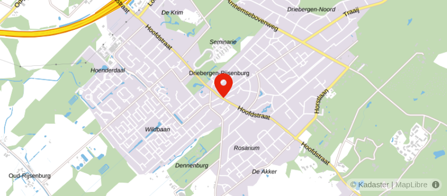 Locatie van Draaijers Hypotheken