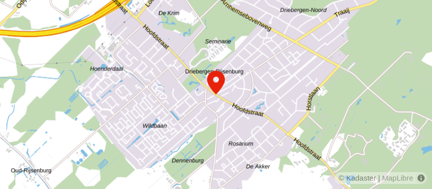 Locatie van Van Pas Makelaars