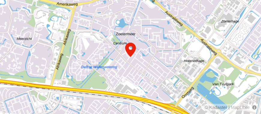 Locatie van De Vijf Eijken Pensioenadvies