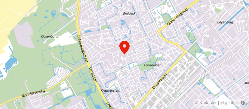 Locatie van Home in One Makelaars en Taxateurs