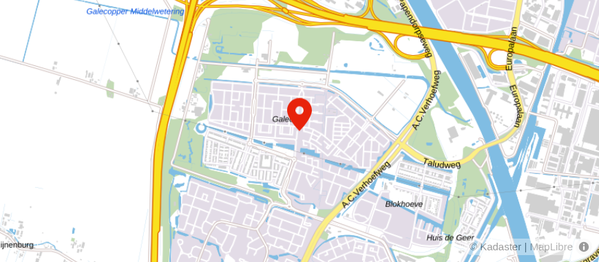 Locatie van Jan Wolters Makelaardij