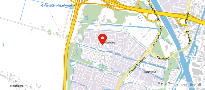 Locatie van Asak