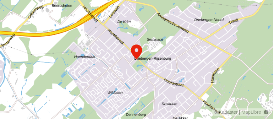 Locatie van Van Asselt adviseurs & accountants