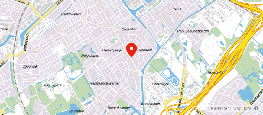 Locatie van MK Adviesgroep - Mela Pensioen