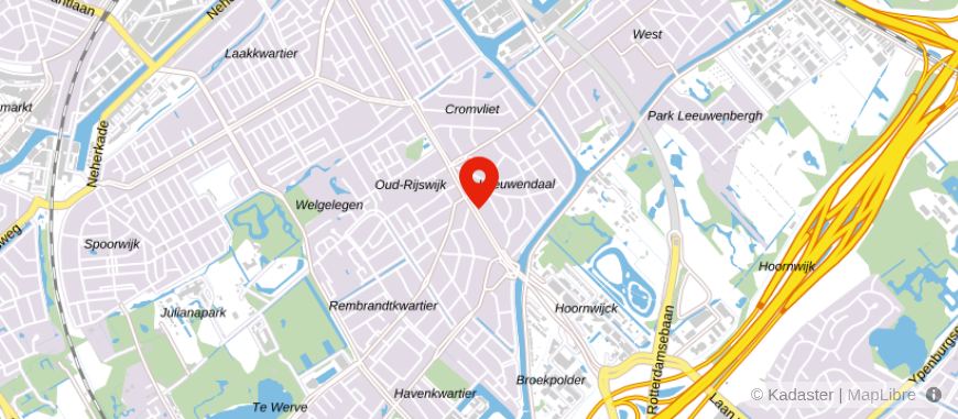 Locatie van Van Loon - Rijswijk