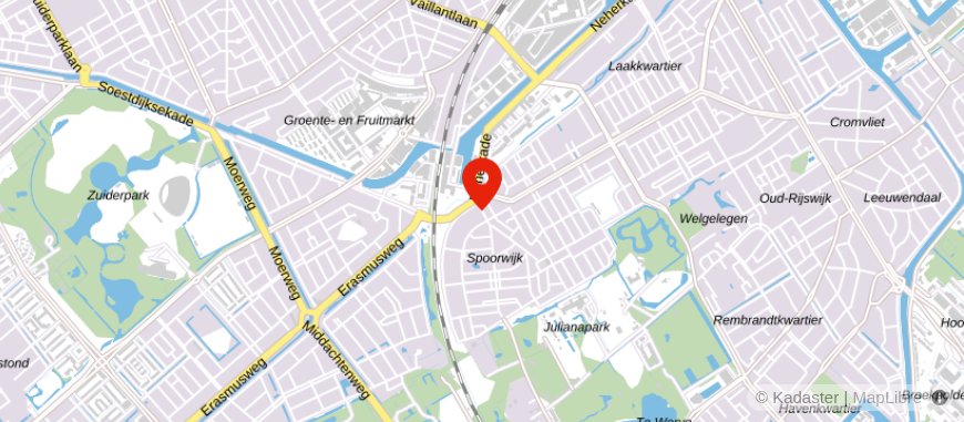 Locatie van Akloe Assurantiën B.V.