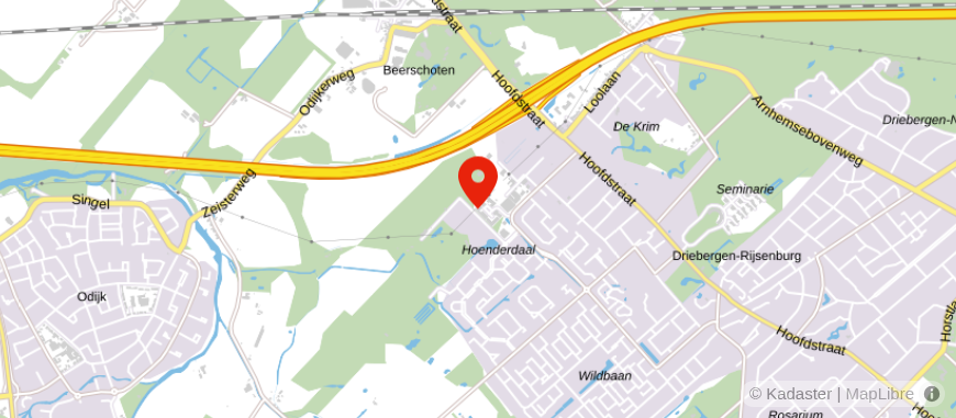Locatie van Feskens Financieel Advies BV