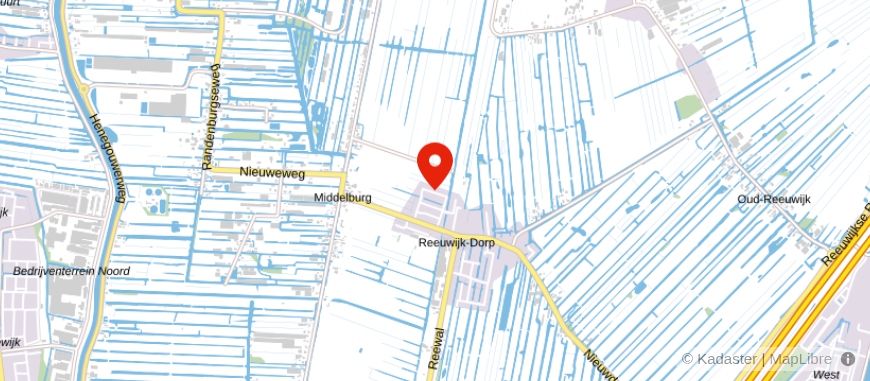 Locatie van Fred Sluijs Advies