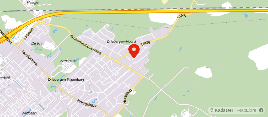 Locatie van TMA Consultancy