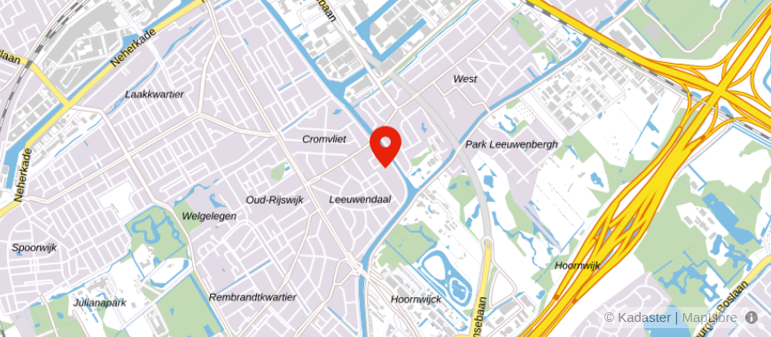 Locatie van Krijger Assurantiën