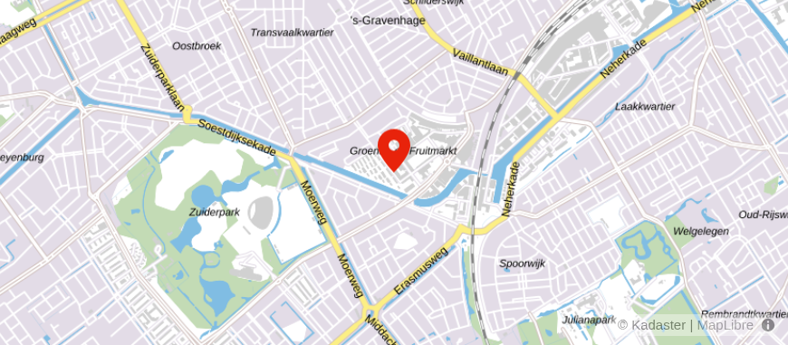 Locatie van Capital Plan