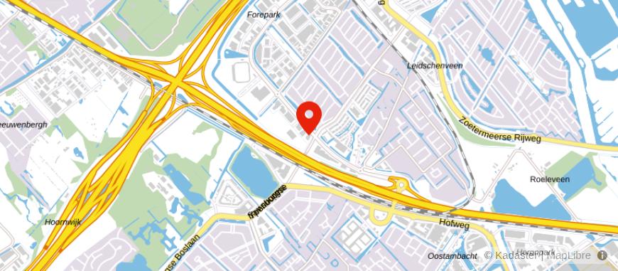 Locatie van Administratiekantoor Van Broekhoven